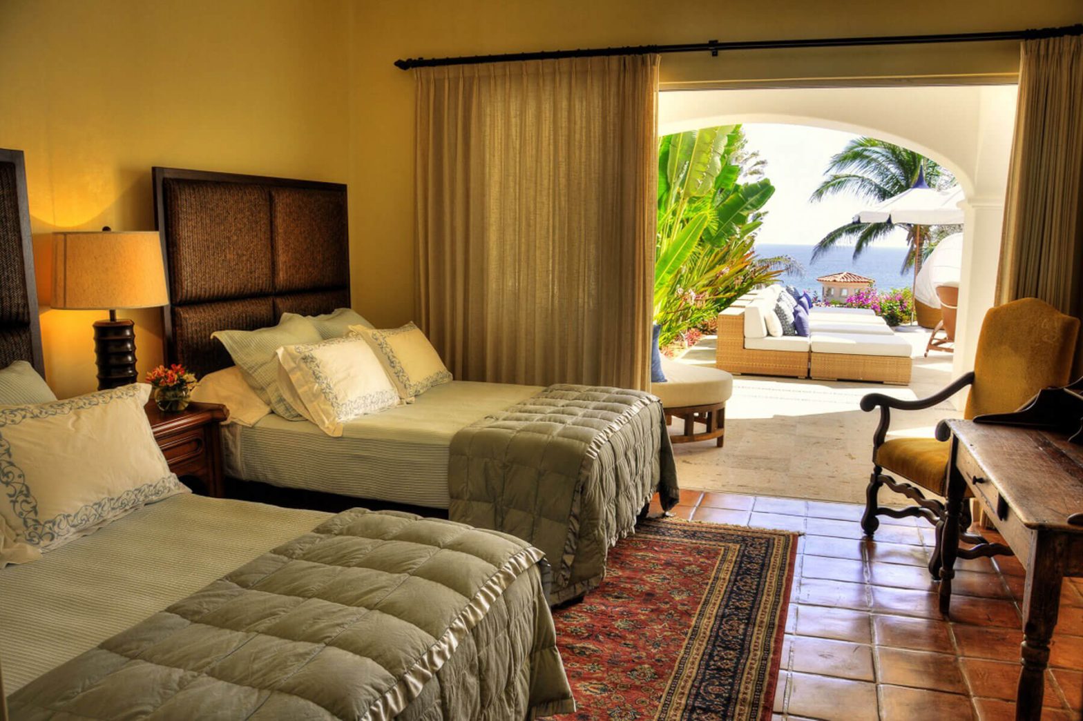Bedroom in our Los Cabos Villa