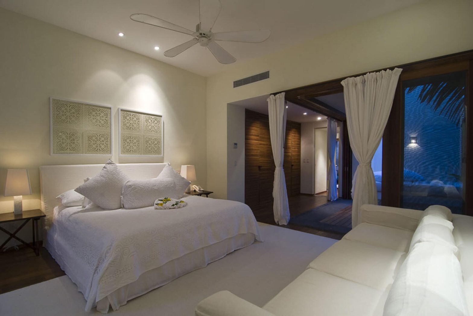 Bedroom at our Punta Mita Villa
